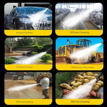 High Pressure Pump Car Washer with Cold Water and High Water Pressure Gun