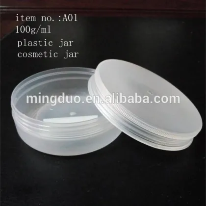 100g plastic jar cosmetic jar