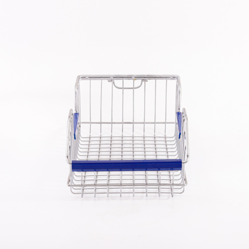 Customized Logo Metal Mesh Storage Basket