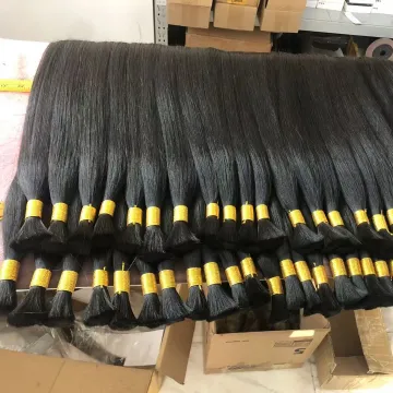 Wholesale Bone Straight Human Hair Extensions Raw Unprocessed Vietnamese Super Double Drawn Virgin Human Hair Naija Lagos Vendor