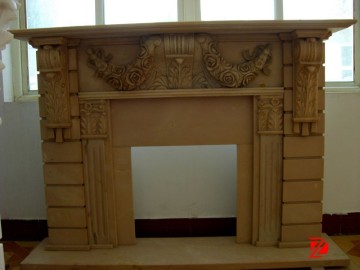 cast stone fireplace mantels