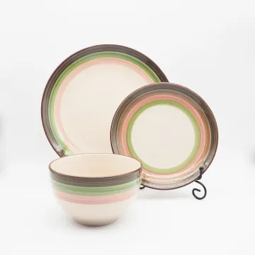 The new design hand-painting on-glazed Dinnerware Set For Kids party wedding restaurant