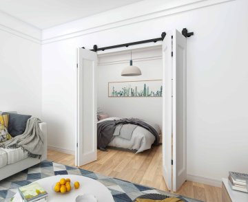 Bi-fold Sliding Barn Door Hardware