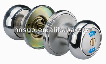knob fashion stainless steel toilet door lock