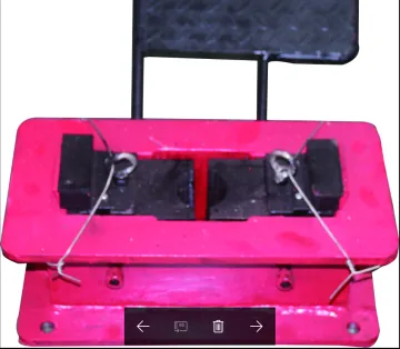 best quality foot operated clamp dead end clamp