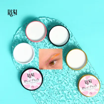 RISI Private Label Brow Mapping White Paste No Irritate Neon Brow Paste