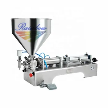 Factory Price Semi-Automatic Hand Sanitizing Gel Filling Machine