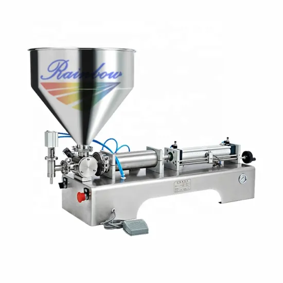 Factory Price Semi-Automatic Hand Sanitizing Gel Filling Machine