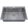 I-drop sa Topmount Hindi kinakalawang na asero Sinks