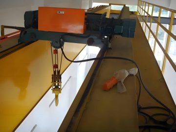Precision Engineering Double Beam Crane with Dual Hoists