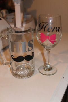 Diy His And Hers Bottle Gift idea