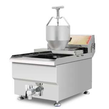Manual donut machine with fryer deep fryer manual donut maker