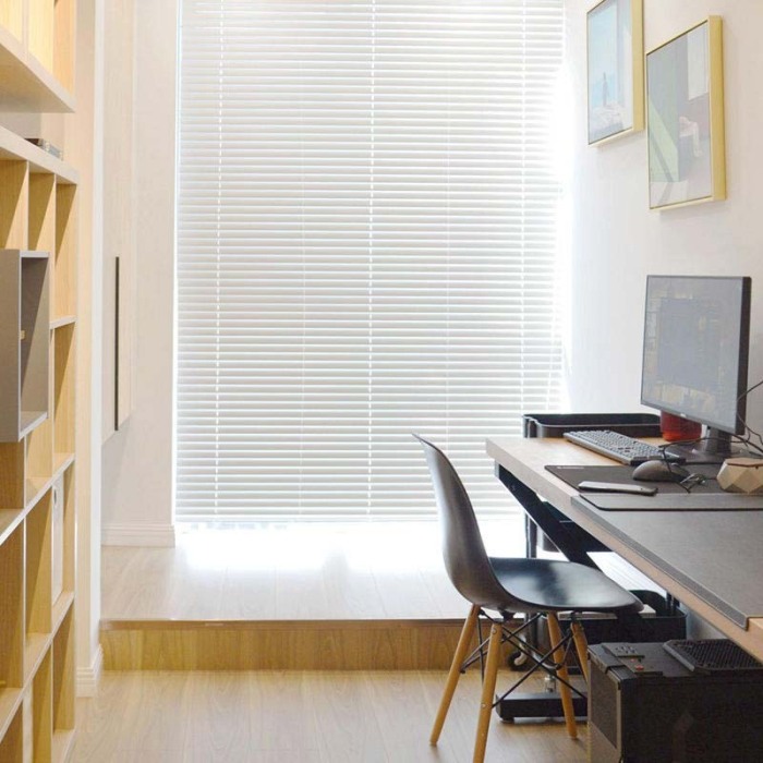 Minimalismusstil PVC vertikale Jalousien