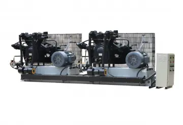 Double Engine Compression PET Bottling Air Compressor