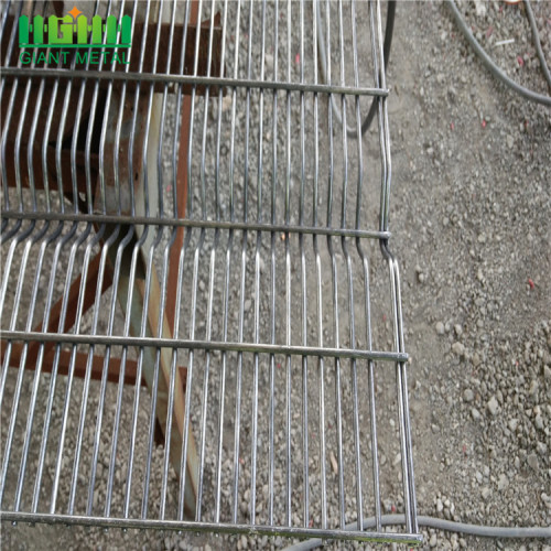 Galvanized Metal Industrial 358 Security Fence Panels
