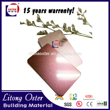Pvdf Color Change Aluminum Composite Panel Chameleon Aluminum Composite Wall Panels