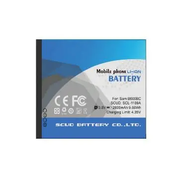 SCUD High Capacity  Phone Battery  for Samsung Galaxy S4 i9500 2600mAh