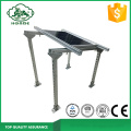 Solar Panel Bracket Mounting System On Concrete Base