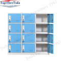 Multi-lattice metal cabinet stadium for school storage