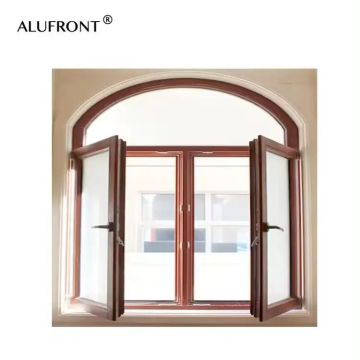 High-Quality Double Glazed Tempered Glass Windows with Aluminium Casement Profiles at Best Prices