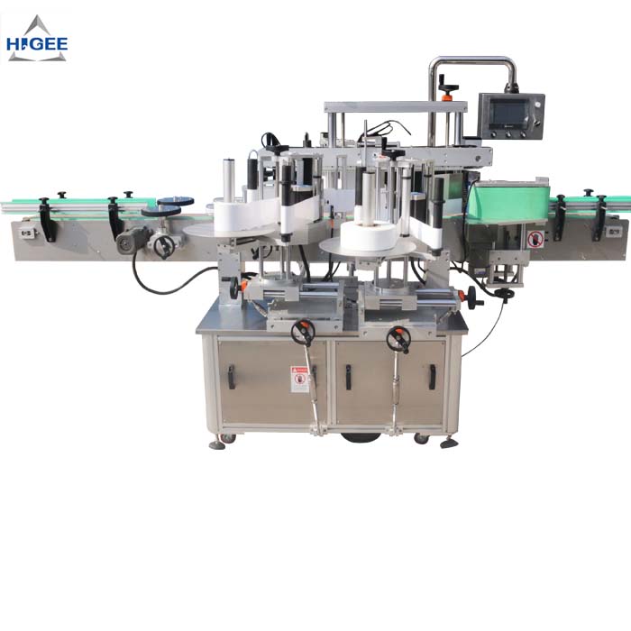 Higee Labeling Machine Carton Battery Labeling Machine Top Side Label ...