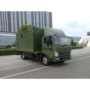 Chinese brand Instrument truck EV with generator used for UAV equipment detection and testing operations