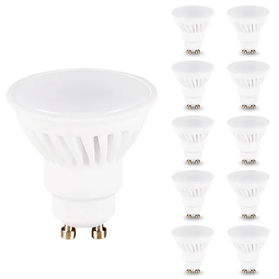 10W GU10 MR16 LED Spot Light: High-Quality 120 Degree AC DC Cool Warm White Bulb