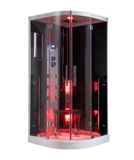 hot sale infrared sauna shower combination steam room