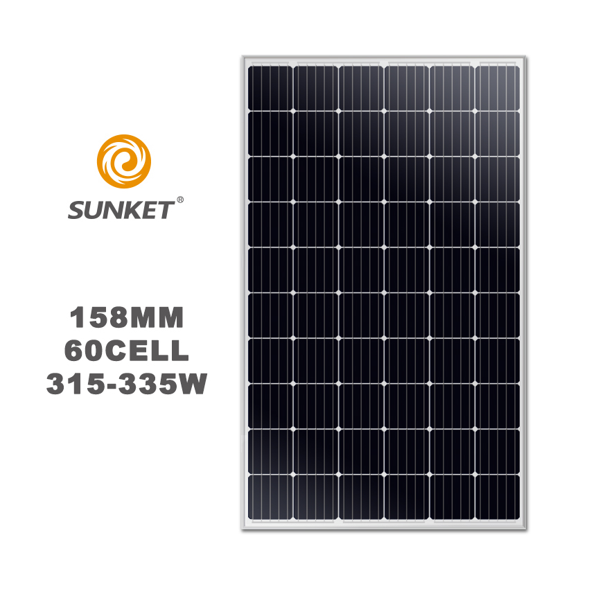 Panel solar fotovoltaik mono 320w untuk aplikasi rumah