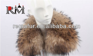 RACCOON FUR COLLAR