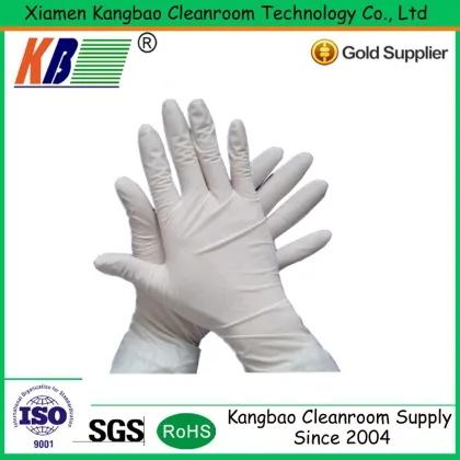White LATEX SURGICAL GLOVE