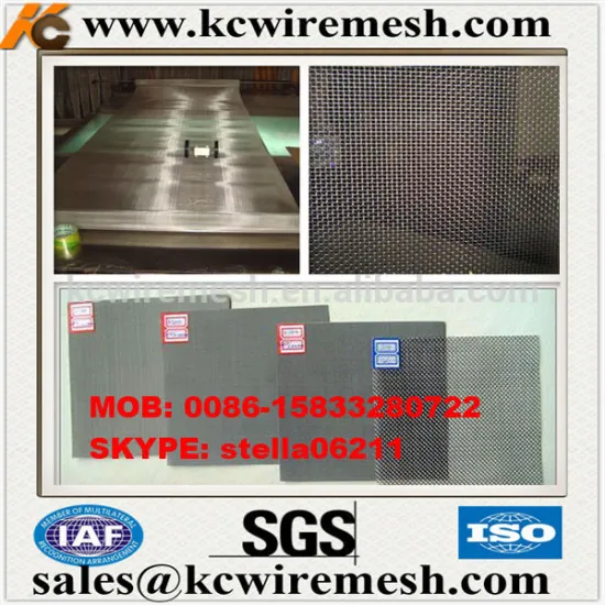 Factory!!!!!! Cheap!!!!!! KANGCHEN factory supply window stainless steel insect mesh.casement window netting