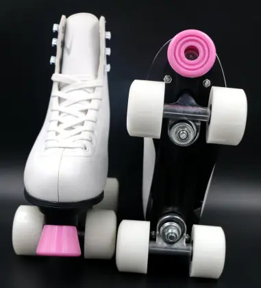 Aluminum roller Skates Shoes with PU wheel