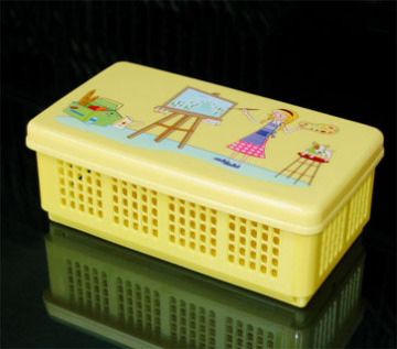 Yellow Foldable And Collapsible Storage Box