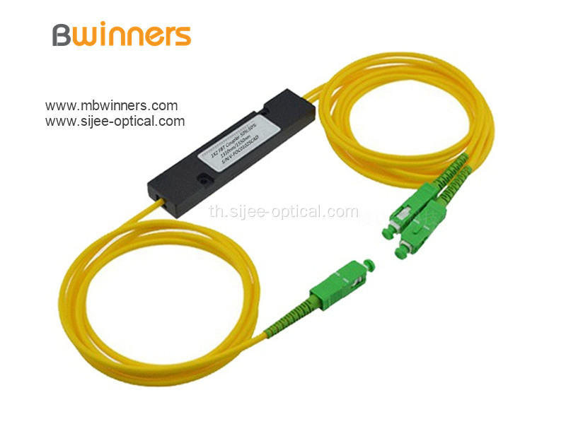 1X2 Fbt Splitter Coupler ใยแก้วนำแสง Sc Apc