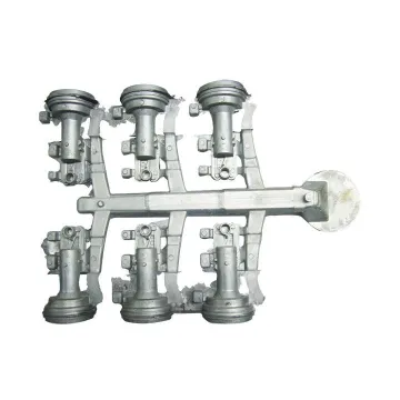 high precision die casting zinc part for shell