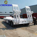 2 Axle Low Flatbed Car مقطورة