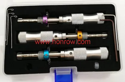 High quality Locksmiths New version tubulor lock pick tool . Long Plum blossom lock quick open set tools