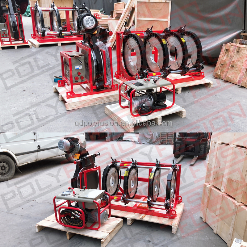 Product description 40mm-160mm butt fusion machines hdpe pipe Hdpe Pipe 4 Rings Manual portable Butt Fusion Welding Machine Re