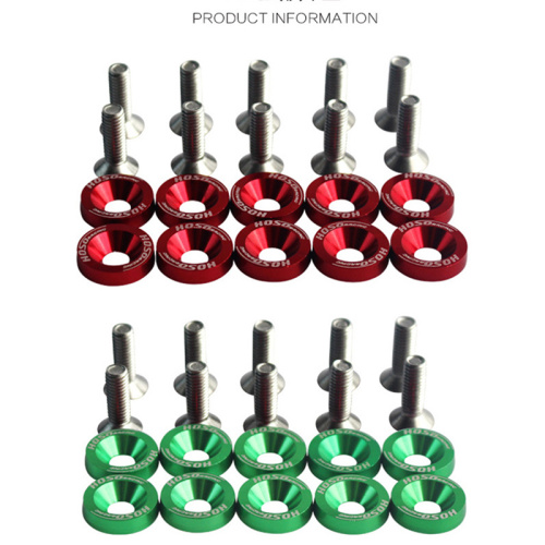 JDM M6 gasket screw decorate auto part