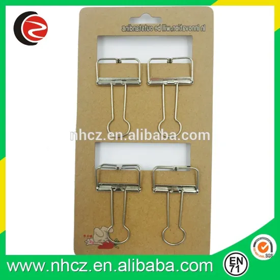 32MM Silvery Hole Binder Clip