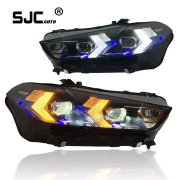 SJC Auto New Design New Headlight for BMW X5 G05 LED Headlight Projector Lens Laser Headlight Upgrade to LCI Style LED Headlamp
