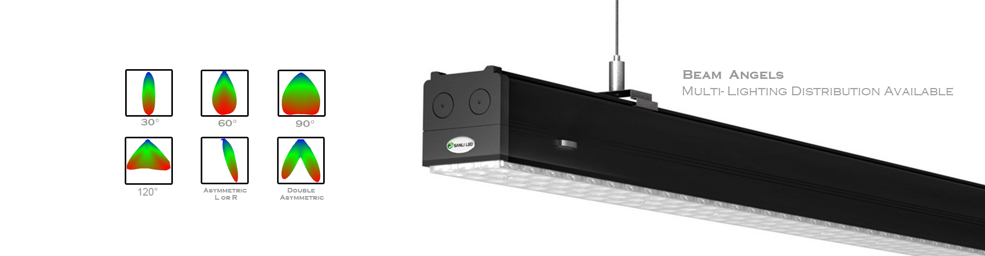 LED Linear Trunk Lighting with 6 beam angels LED Linear Trunk Lighting with 6 beam angels