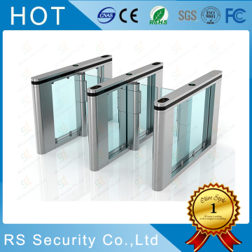 RFID Card Reader Speedgates Glass Turnstiles