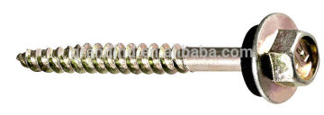 03104 Hex washer head self-tapping screw with rubber washer