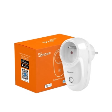 Sonoff S26R2 FR ZIGBEE स्मार्ट प्लग एलेक्सा और गूगल होम सपोर्ट के साथ