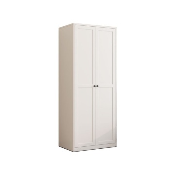 Modular Steel Wardrobes: Versatile 2-Door Hanging Rails for Efficient Clothing Storage in Bedrooms, Living Rooms, and Bathrooms
