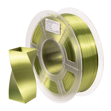 Silk Bronce Shiny PLA Filamento 1.75 mm 1 kg para impresoras 3D