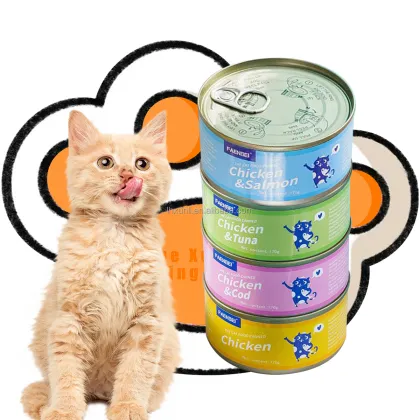 Real Meat Natural Pet Canned Food Sets for Dogs and Cats