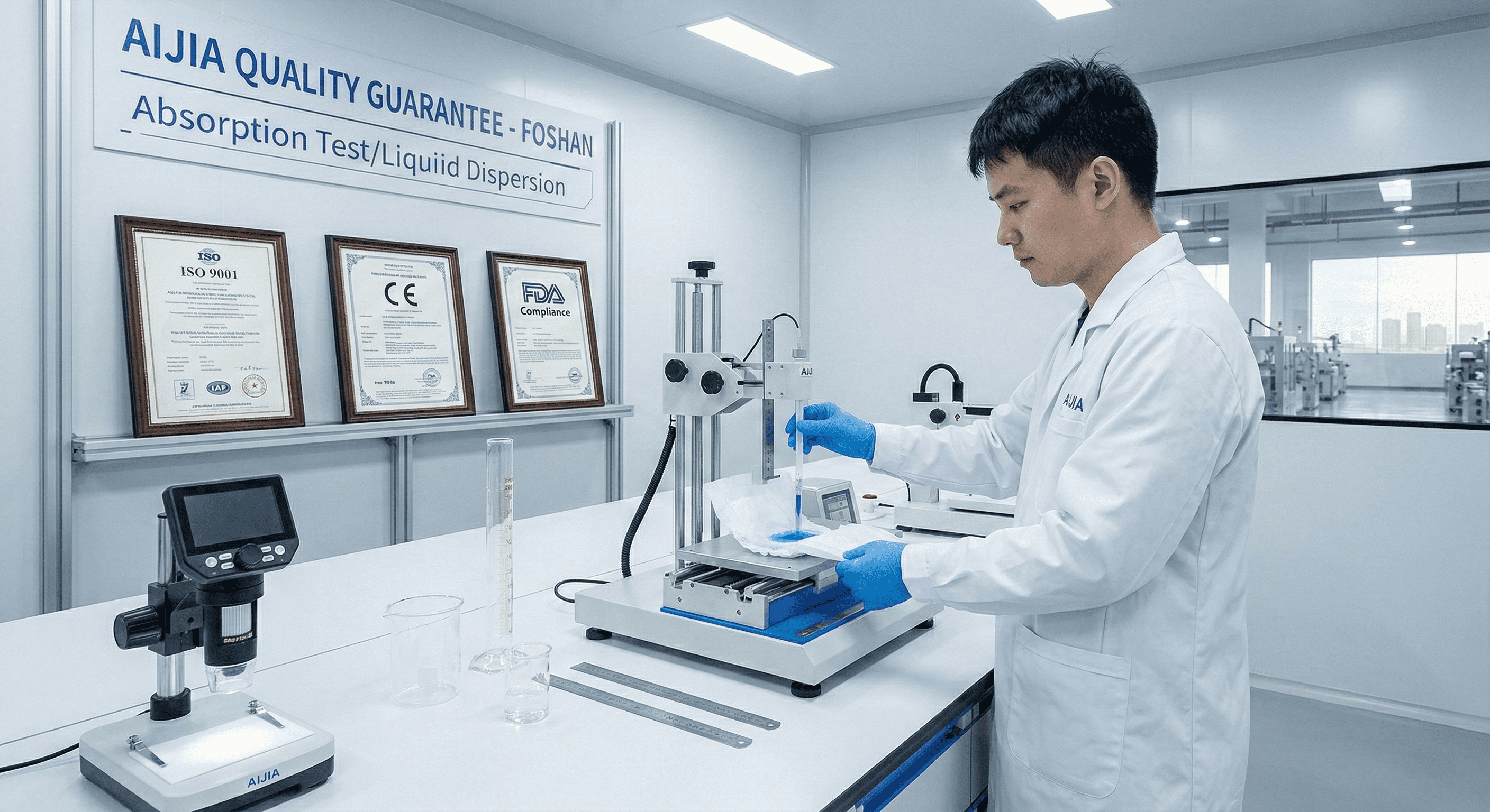 Professional quality control technician testi